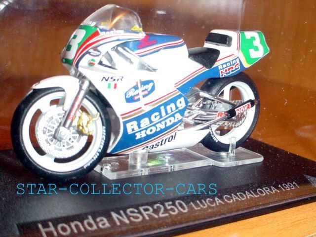 オートバイ・バイク 1/24 Rothmans Honda NSR250 L. Cadalora HONDA NSR250 NSR 250 LUCA CADALORA 1/24 1991 #3 MINT!!! | eBay
