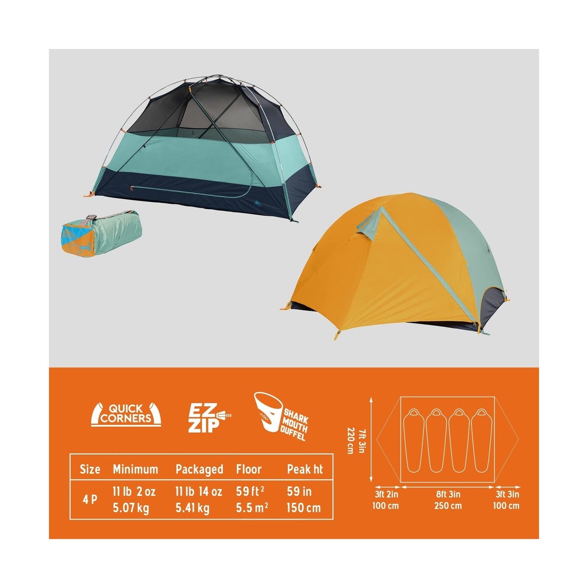 テント/タープ KELTY - Kelty wireless 2P Kelty Wireless 2-Person Tent | WILDERNESS EXCHANGE™
