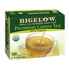 Bigelow Premium Organic Green Tea 160 ct