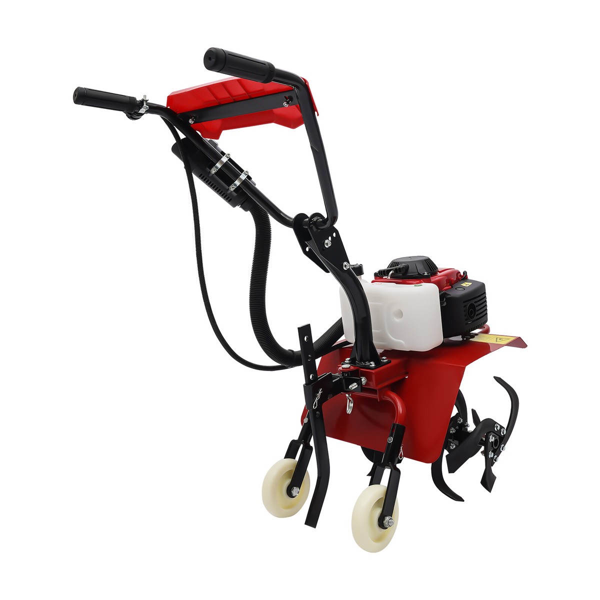63cc 4-Stroke Gas Power Mini Tiller Cultivator Clearance Walk