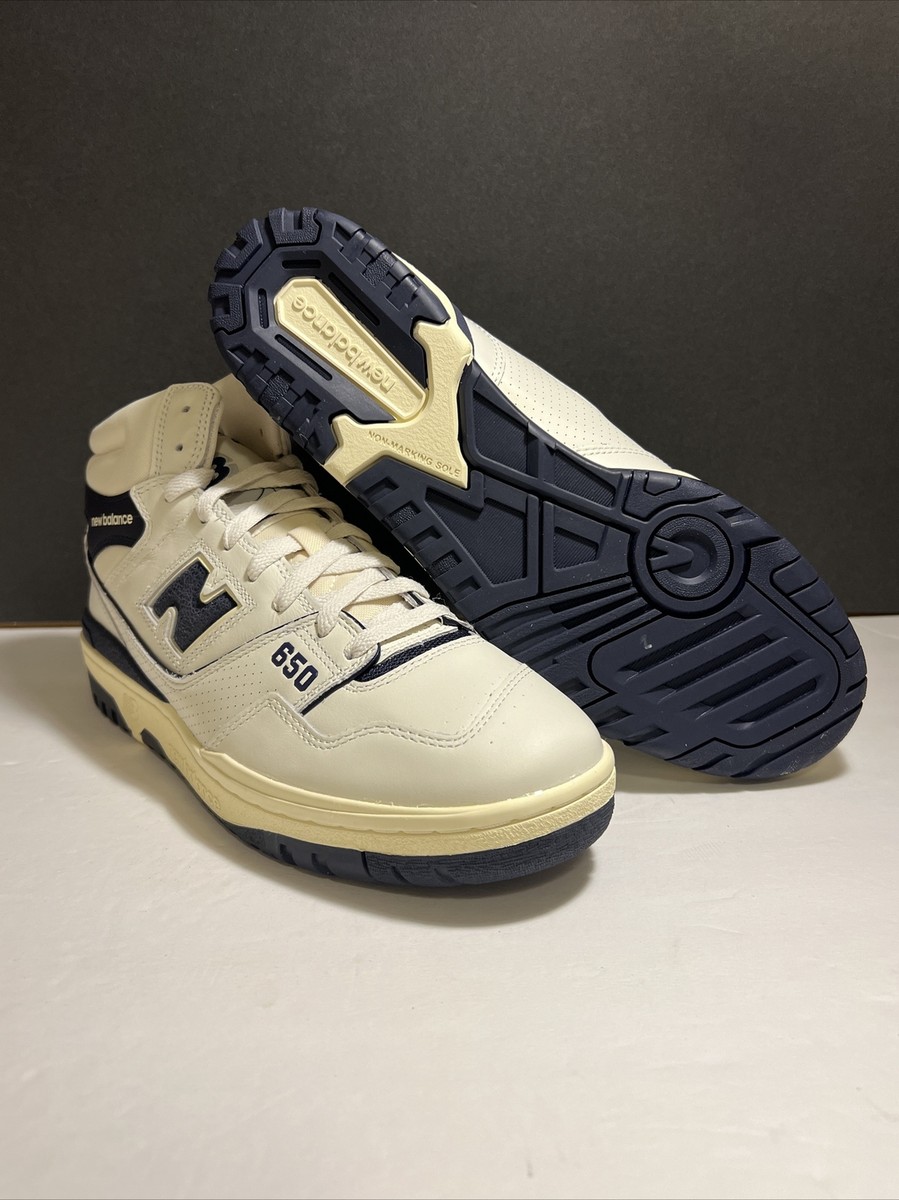 Size 10.5 - New Balance 650 R Aime Leon Dore White Navy 2021 Size 10.5 - New Balance 650 R Aime Leon Dore White Navy 2021
