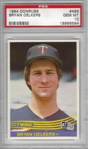1984 Donruss DONRUSS #486 Bryan Oelkers front