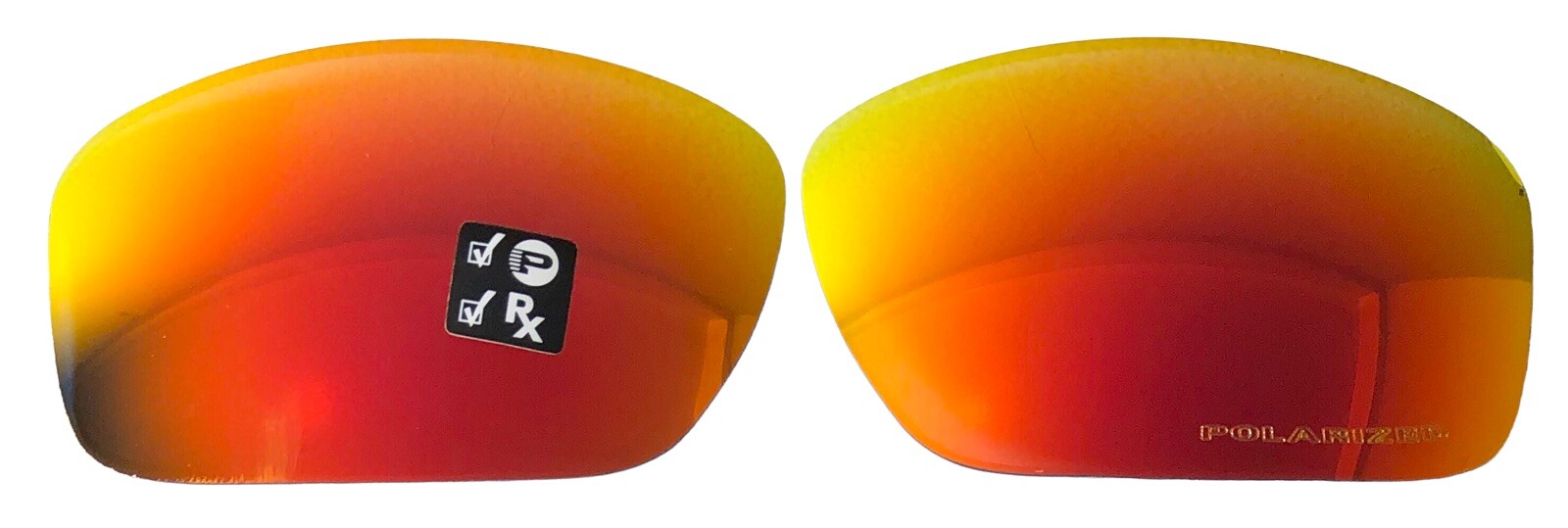 Oakley Valve OO9236 Polarized Fire Iridium Replacement Lenses 60mm Genuine image 9