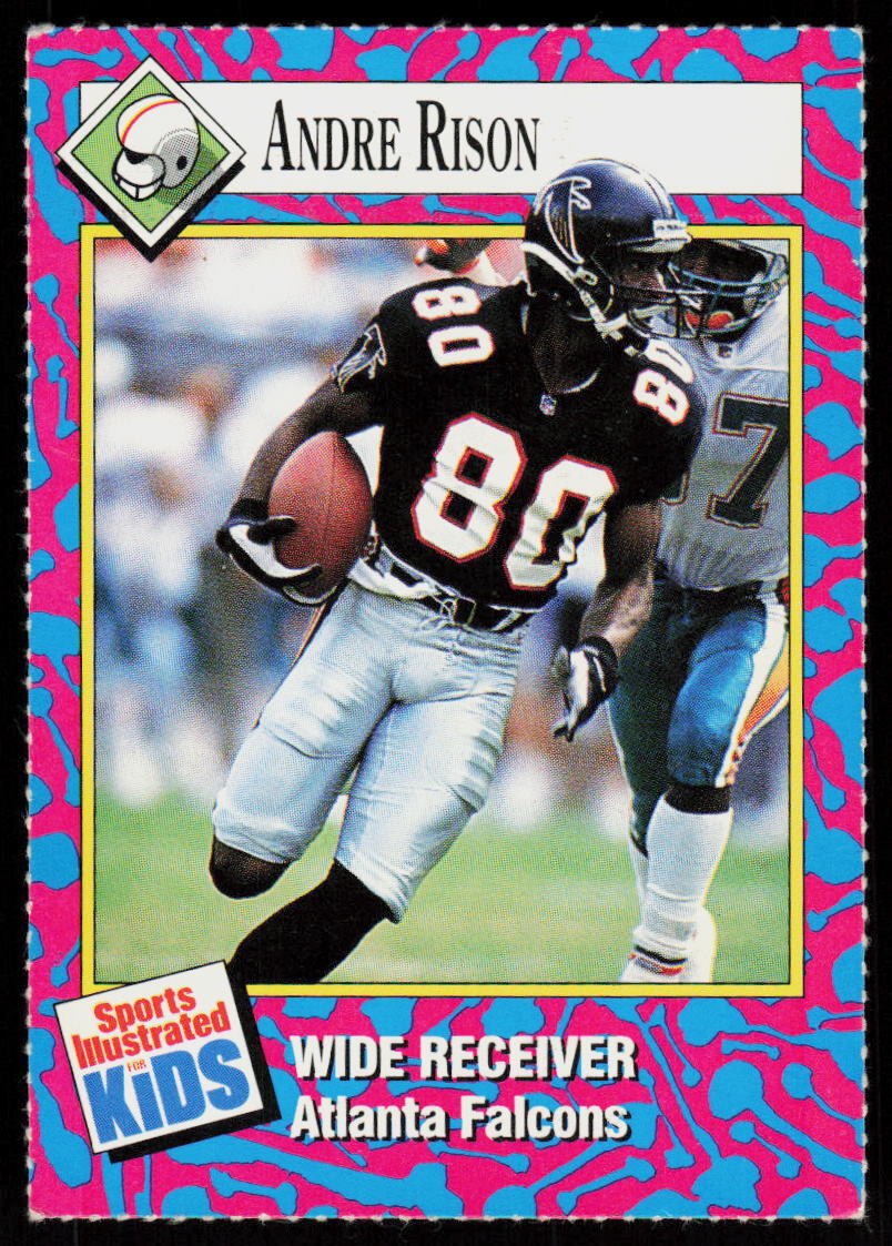 1993 Sports Illustrated for Kids Andre Rison #123 Football Atlanta Falcons