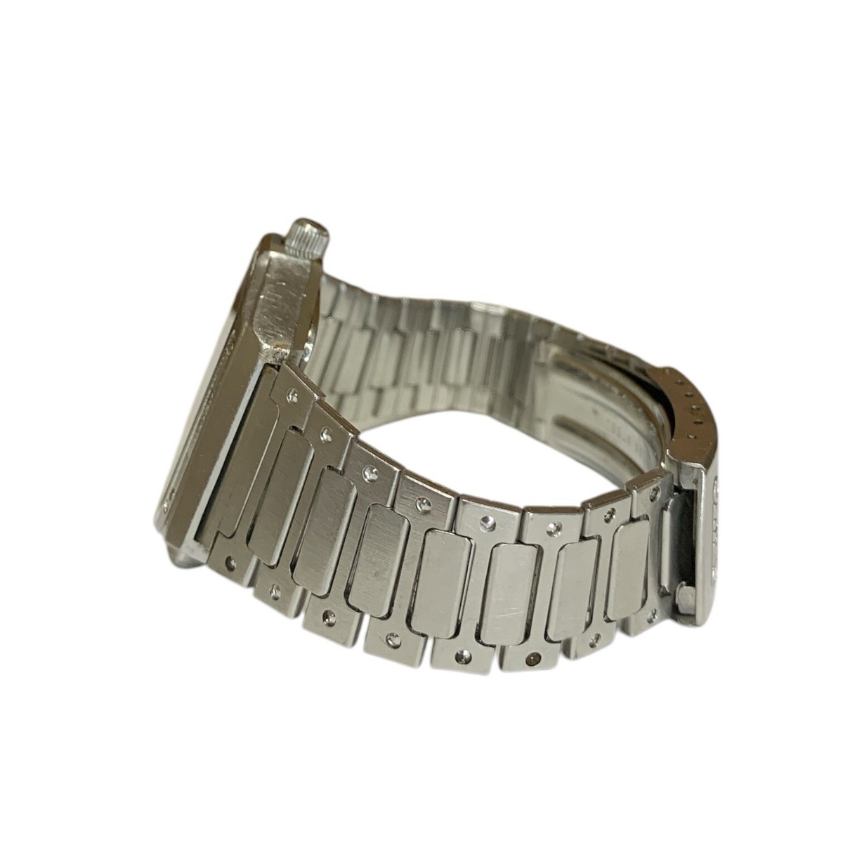 SEIKO Silver Wave H357-5140 Quartz Vintage Silver Case Men SEIKO Silver Wave H357-5140 Quartz Vintage Silver Case Men