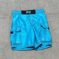 Cherokee Boy's Blue Swim Trunks Size XS 4-5