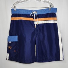 Izod Men's Size Large Swim Trunks Summer Swimming Surf Beach