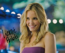 Leslie Bibb signed autograph 20x25cm Iron Man in person autograph COA