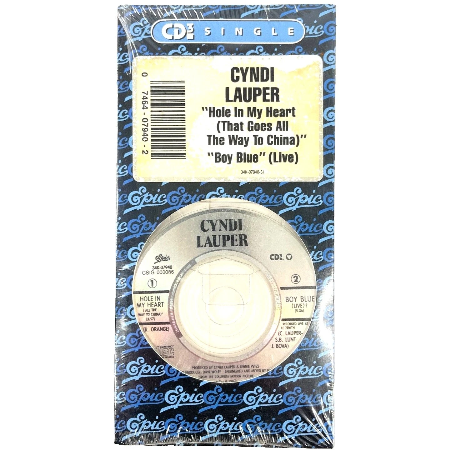 CDs de música Single Cyndi lauper