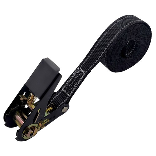 1 Pcs Extra Long Over Tire Car Hauler Truck Trailer Auto Ratchet Tie Down Strap - Picture 5 of 14