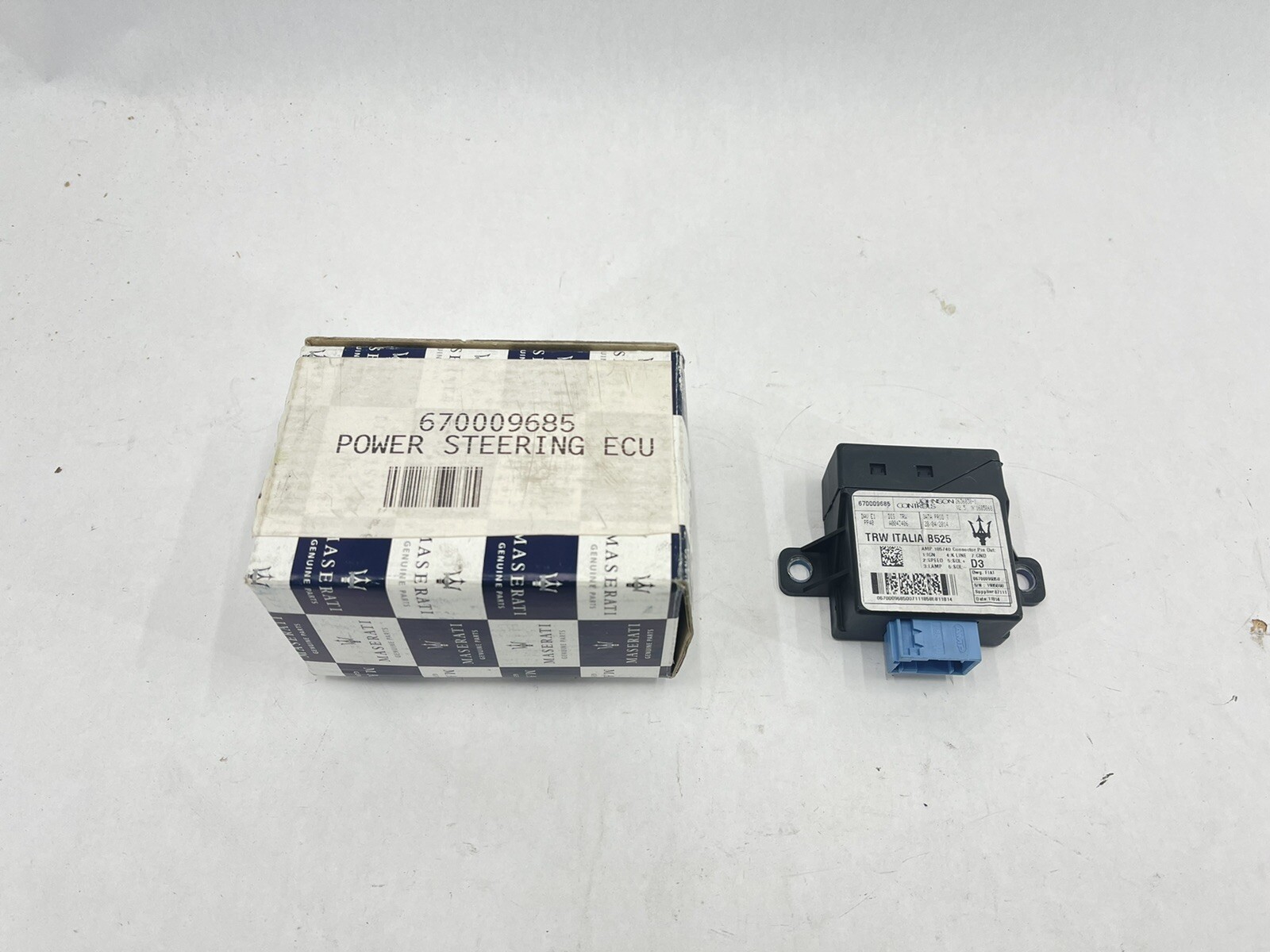 Maserati Quattroporte S Diesel 2013-2016 Power steering control module P/N 670009685