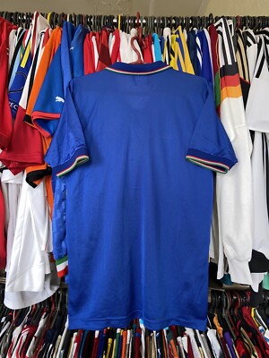 ITALY 1986 1990 HOME FOOTBAL SHIRT SOCCER JERSEY DIADORA sz M MEN