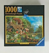 Ravensburger Premium Puzzle Cottage On The Lake 1000 Pieces 27" x 20" SoftClick