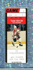 Viacheslav Fetisov 1st NHL GOAL 10-18-1989 HOF Flyers @ Devils TICKET PAPA BEAR