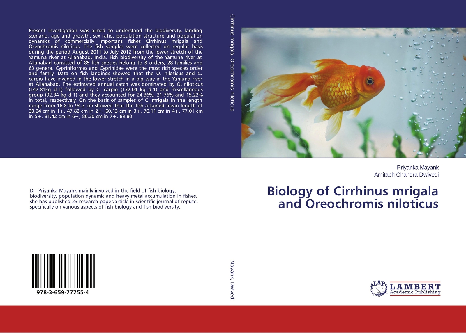 Thumbnail - Priyanka Mayank (u. A.) | Biology Of Cirrhinus Mrigala And Oreochromis