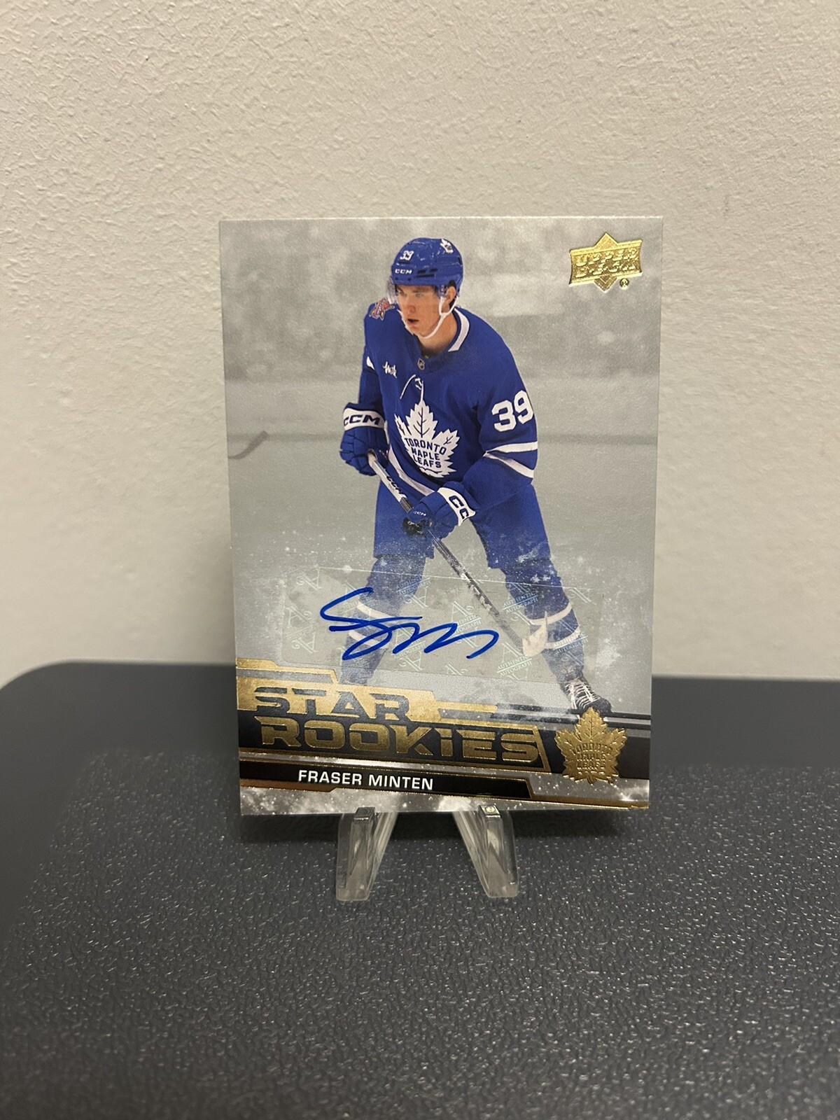 2023-24 Upper Deck NHL Star Rookies Box Set - FRASER MINTEN RC AUTO #23 Leafs