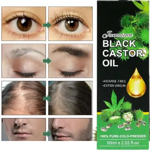 , Organic 100% Pure Cold Pressed Hair Growth Oil