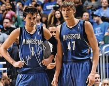 Alexey Shved Minnesota Timberwolves Signed 8x10 Photo LOM COA (PH2274)