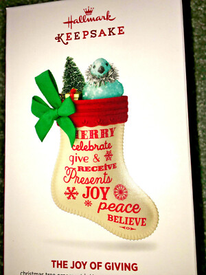 Hallmark Keepsake Ornament - The Joy Of Giving 2016 Christmas Collectible