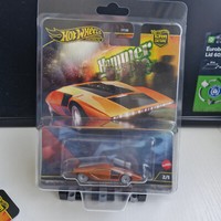 Hot Wheels Premium 1:64 Lancia Stratos Zero Hammer Drops Car Culture