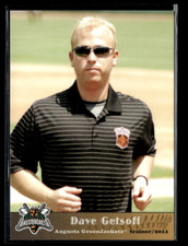 Dave Getsoff 2011 Augusta Green Jackets Team Set