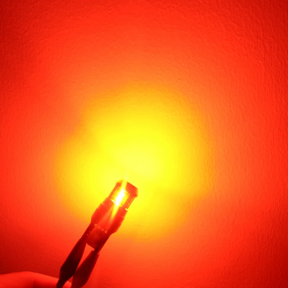 Bombillas de luz de señal de giro trasero LED ROJO 912 para Ducati GT1000, aluminio de alta resistencia Foto 3 de 4