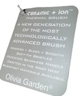 Olivia Garden Cermaic+Ion Thermal Brush CI-55 inch Tourmaline NWT 10” Long — photo 3