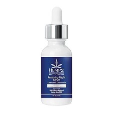 Hempz Restoring Night Serum Lavender  Chamomile   Natural Hemp Seed Oil Skincar