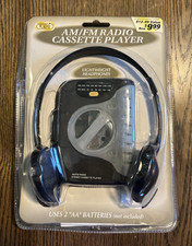 New TOZAJ AM/FM Radio Cassette Player W/ Headphones MODEL ATC-10 Sealed