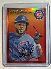 2023 Topps Chrome Platinum Anniversary #334 Red Refractor #5/5 Jeimer Candelario