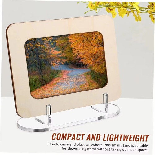 1Pc HD Transparent Transparent Display Stand Acrylic Card Display Stand - Picture 7 of 9