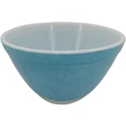 Vintage Pyrex 402 Glass Turquoise Nesting Mixing Bowl 1.5 Quart