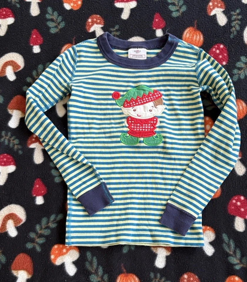 Juego de pijama de elfo de Navidad Hanna Andersson Foto 2 de 4