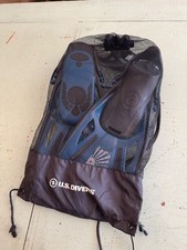 U.S. Divers Unisex Adjustable Snorkeling Swim Fins With Mesh Bag - S/M 4-9.5 US