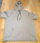 Rhone Large Men’s Gray Summer Knit Hoodie Short Sleeve