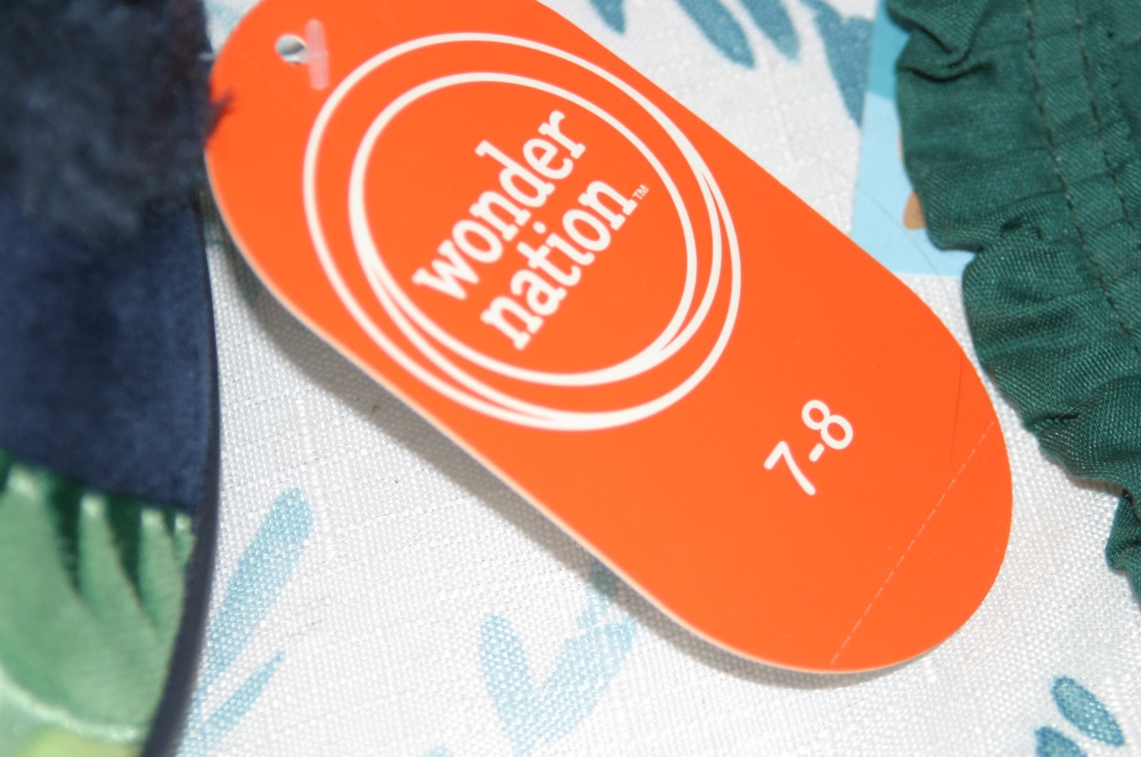 PANTOFOLA D’ORO NUOVE ADORABILI PANTOFOLE SCARPE WONDER NATION "DINO NITE" TAGLIA 7 8