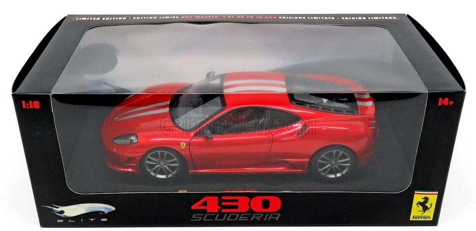 Ferrari F430 Scuderia 2007 Elite Hotwheels L2973 1/18 Foto 2 de 4