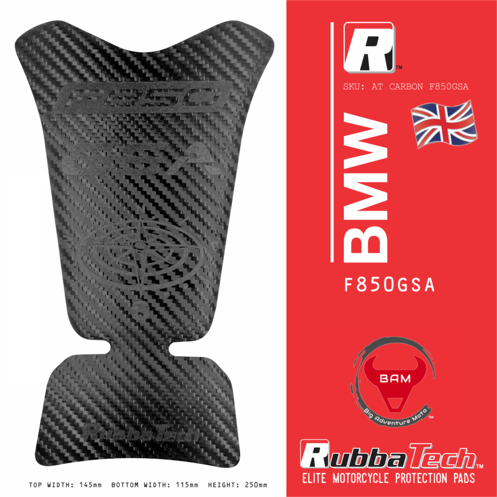 RubbaTech BMW F850GSA rubber tank pad