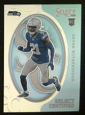 2023 Panini Select Certified Devon Witherspoon RC #CRO-DWI Seahawks