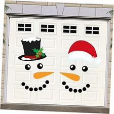 22 Pieces Merry Christmas Decorations Garage Door Decor Snowman Magnets