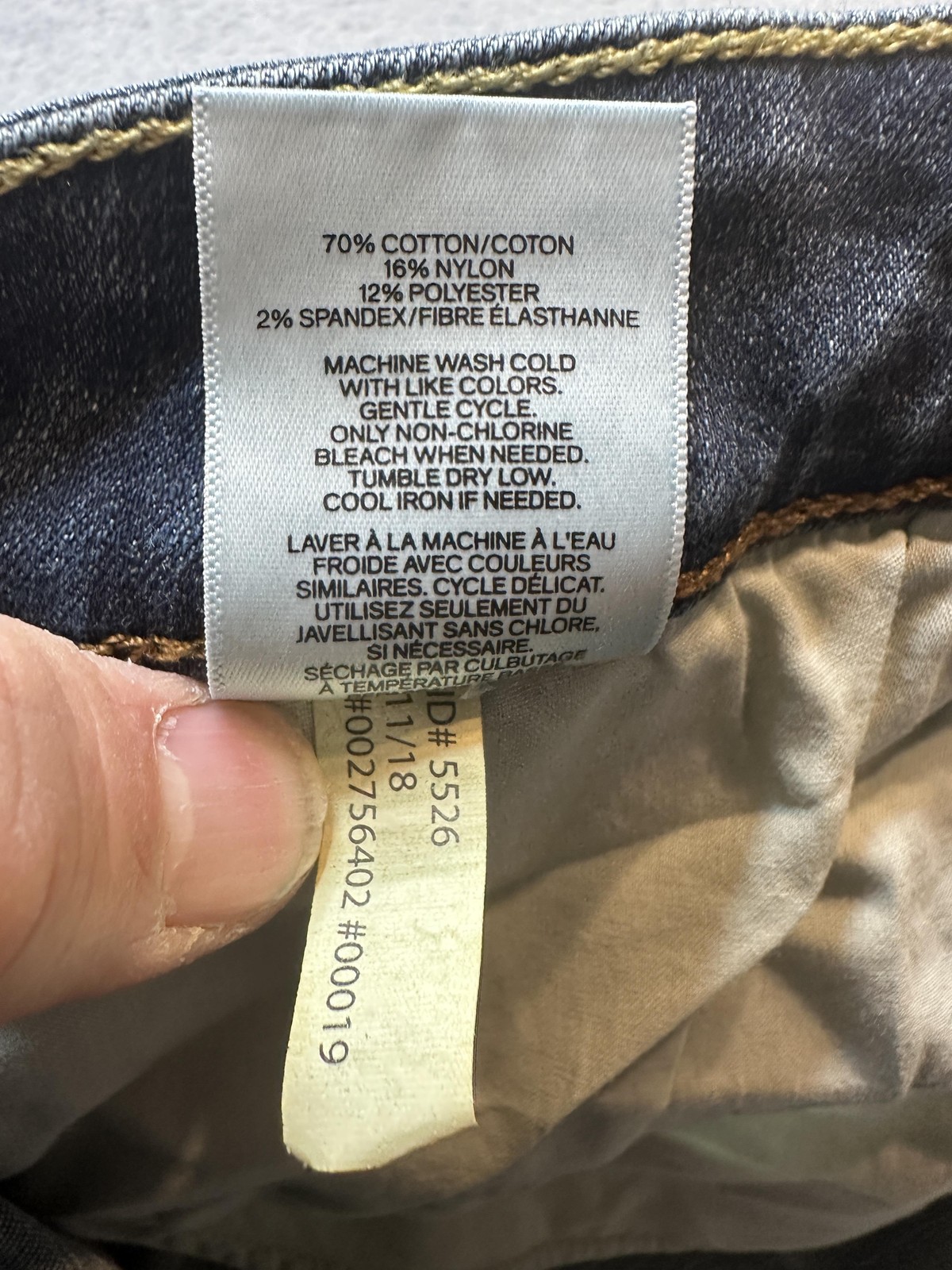 Express Hyper Stretch Classic Boot Jeans Mens 40x… - image 12