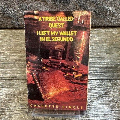 A TRIBE CALLED QUEST - I LEFT MY WALLET IN EL SEGUNDO RARE 1990 CASSETTE SINGLE