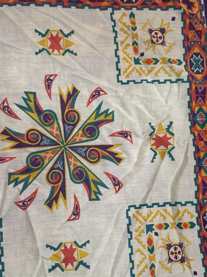 Pañuelo Vintage Colorido Bandana Suroeste Retro Rockabilly Multiusos Foto 3 de 4