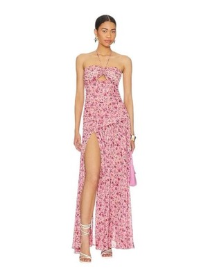 monet floral print split midi dress Commense | Dresses | Commense Monet Floral Print Split Midi Dress Size  Medium