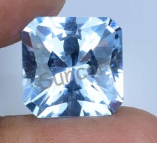 12,05 ct pierres précieuses en vrac certifiées Namibie en bleu naturel Jereme...