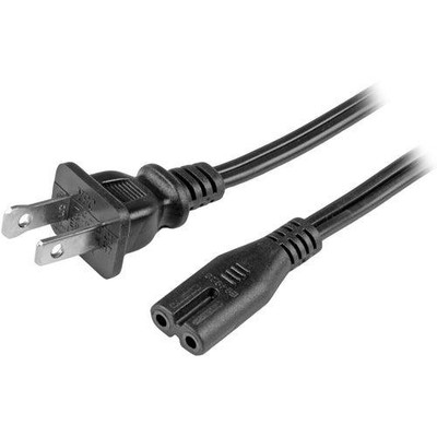 StarTech.com 6ft (2m) Laptop Power Cord, NEMA 1-15P to C7, 7A 125 PXT101NB
