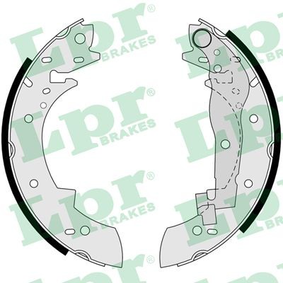 03330 LPR Bremsbackensatz FüR Alfa Romeo,Peugeot,Renault,Santana,Suzuki,Talbot-image