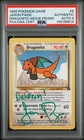 1999 POKEMON GAME MOVIE PROMO J.PAIGE SIGNED #5 DRAGONITE PSA AUTHENTIC AUTO 9