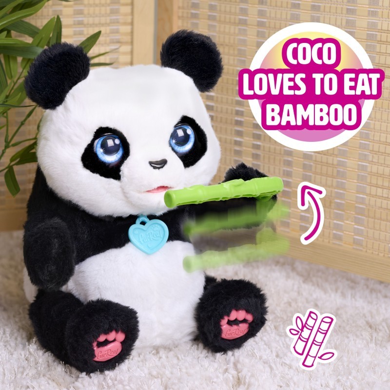 Peluche interactive FurReal Coco le panda, le cadeau d'anniversaire idéal dès 4 ans