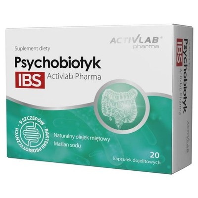 Activlab Pharma Psychobiotic IBS 20 Kapseln Natriumbutyrat Darmgesundheit